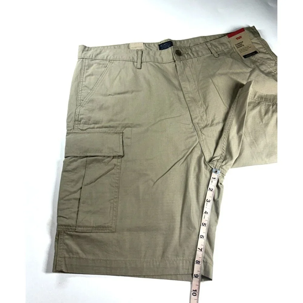Levi's‎ Men's Carrier Cargo Shorts Size 40 Khaki Utility Casual True Chino NWT